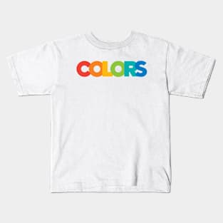 Colors Kids T-Shirt